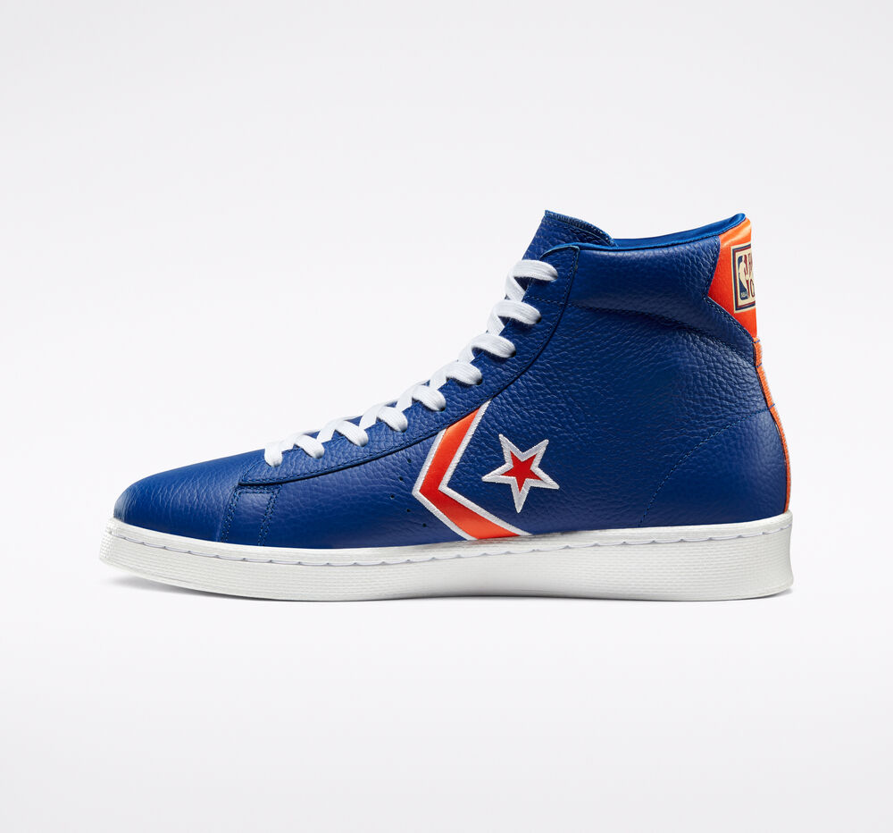 converse pro leather knicks